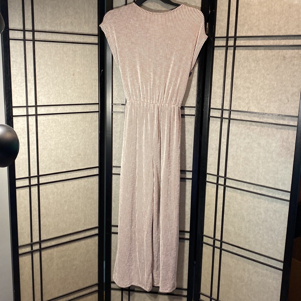 Caution to the Wind size M pinstriped romper NWT - Picture 4 of 10